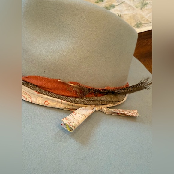 Free People WyethXOlin  cashmere LUKE  rancher jat wool birds egg rancher - Picture 7 of 10